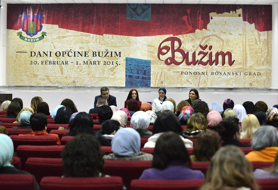 PRIJEM I JAVNA TRIBINA ZA ŽENE BUŽIMA
