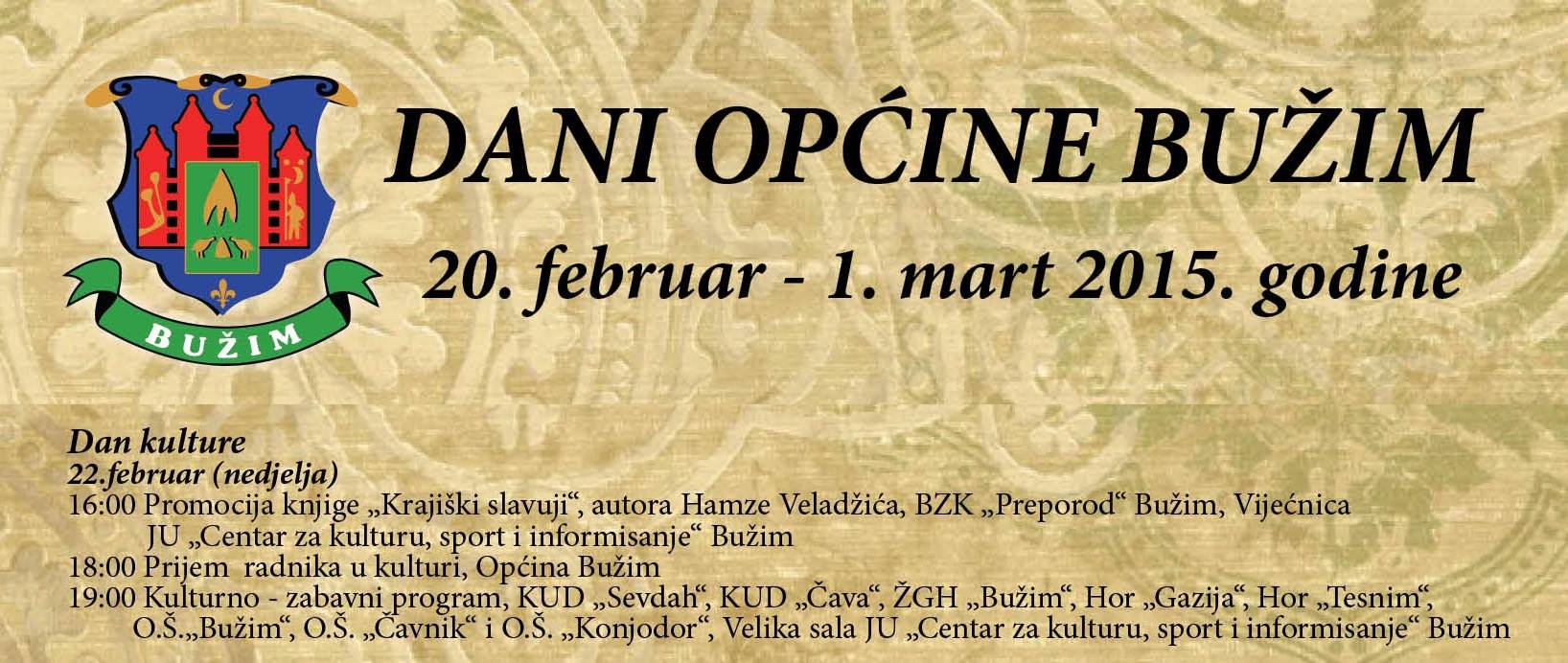 POZIV NA KULTURNO-ZABAVNI PROGRAM