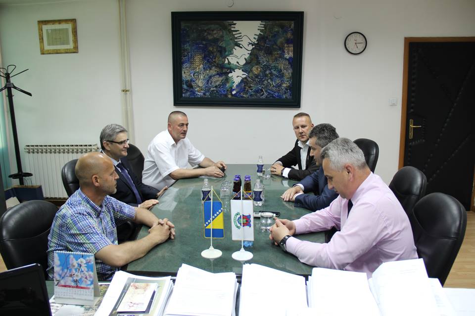 SALKO BUKVAREVIĆ, MINISTAR ZA PITANJA BORACA F BIH POSJETIO OPĆINU BUŽIM