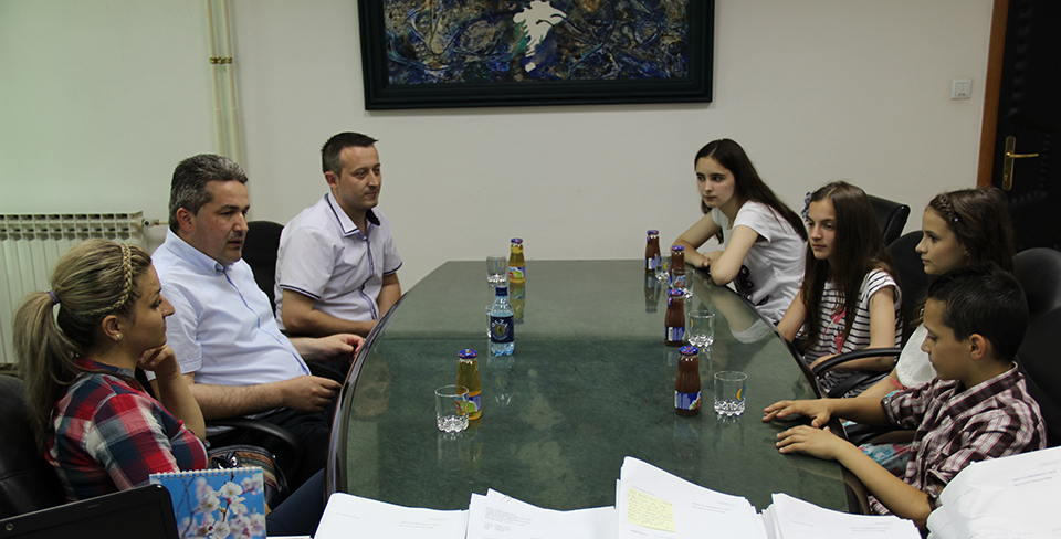 SVEČANI PRIJEM ZA UČENIKE KOJI ĆE PREDSTAVLJATI OPĆINU BUŽIM NA DRŽAVNOM TAKMIČENJU