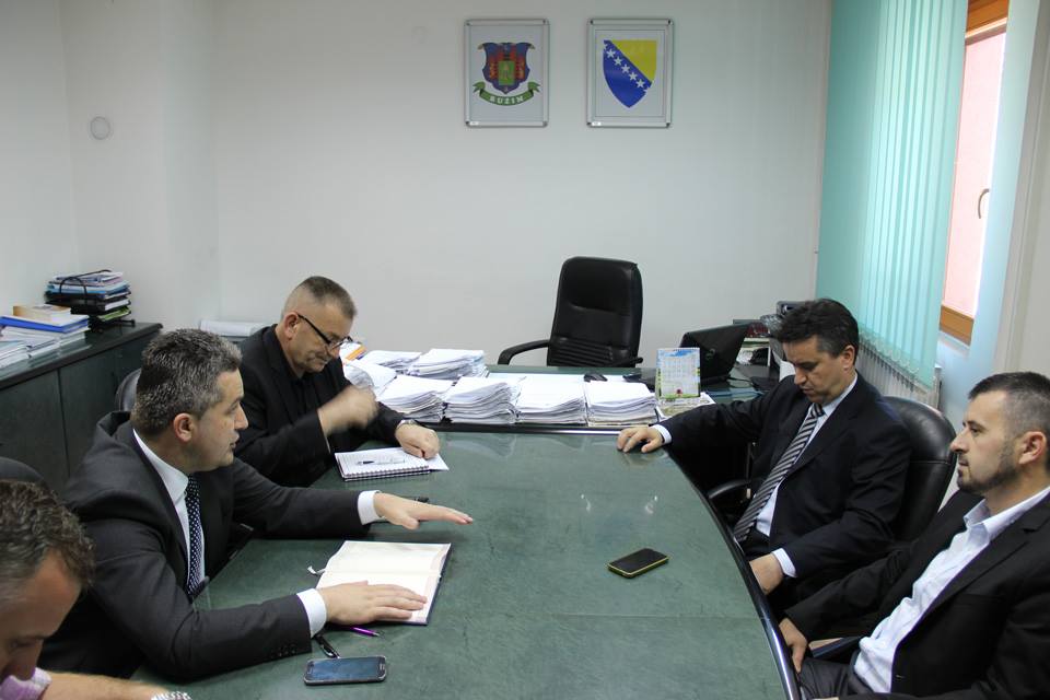 MINISTRI U VLADI USK-A U SLUŽBENOJ POSJETI OPĆINI BUŽIM