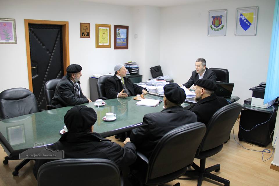 UDRUŽENJE HADŽIJA „NUR“ NA PRIJEMU KOD NAČELNIKA BUNIĆA