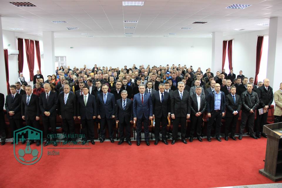 NEDŽAD BRANKOVIĆ POČASNI GRAĐANIN OPĆINE BUŽIM, FIRMA “VRGANJ-PROMET” DOBITNIK NAGRADE 20. FEBRUAR