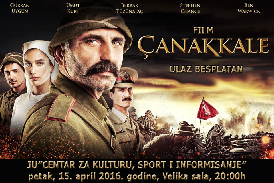 POVODOM DANA ARMIJE BIH PROJEKCIJA FILMA “ČANAKKALE – KRAJ PUTA”
