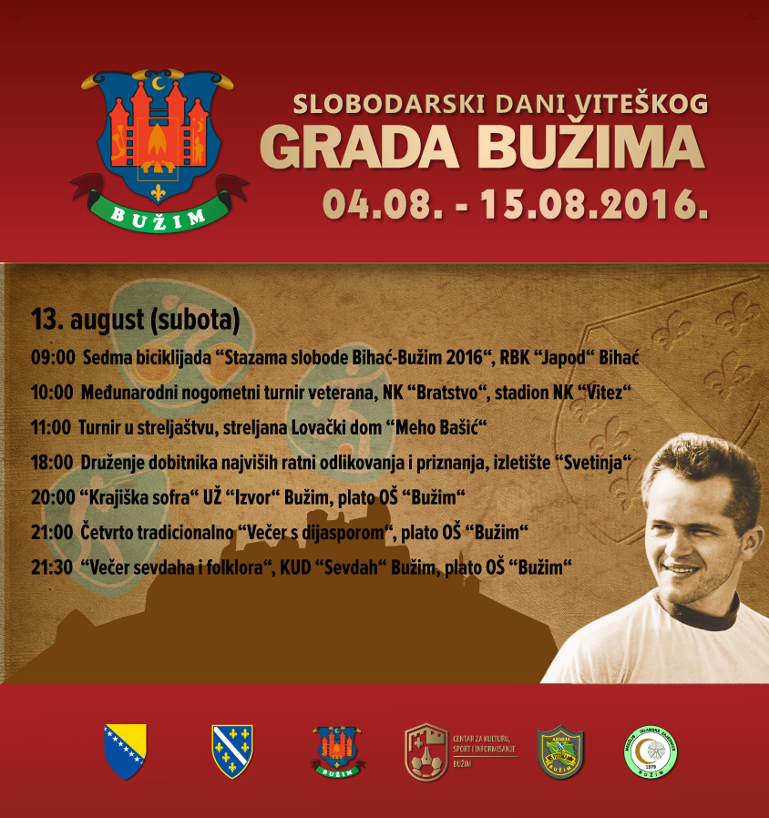 NAJAVA SADRŽAJA ZA DANAS 13.08.2016. (SUBOTA)