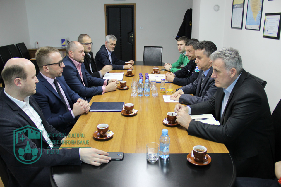 MINISTAR  MUP-A ERVIN BIBANOVIĆ U POSJETI OPĆINI BUŽIM