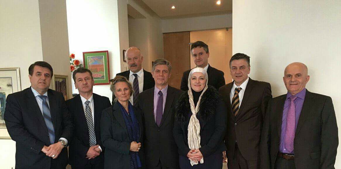 OPĆINSKI NAČELNIK ZIKRIJA DURAKOVIĆ NA SASTANKU SA AMBASADOROM EVROPSKE UNIJE U BIH