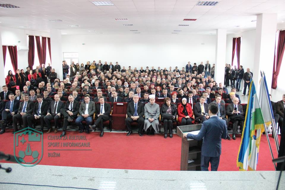 SVEČANOM SJEDNICOM I AKADEMIJOM OBILJEŽEN 20. FEBRUAR DAN OPĆINE BUŽIM