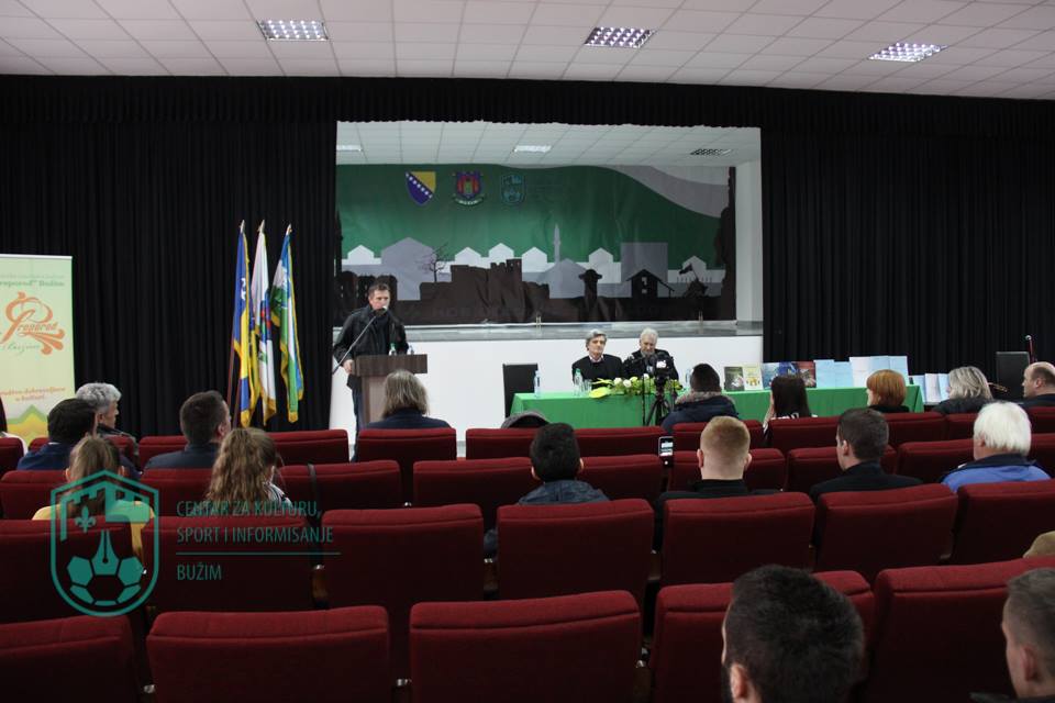 PROMOVISAN  NAUČNI OPUS PROF.DR. HUSEINA MURATOVIĆA I PREDSTAVLJEN KNJIŽEVNIK ENES KIŠEVIĆ