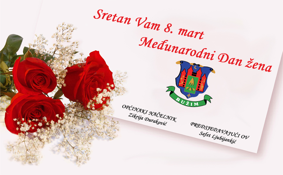 ČESTITKA POVODOM 8. MARTA – MEĐUNARODNOG DANA ŽENA