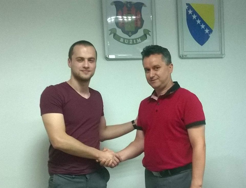EDIN VUČELJ NA PRIJEMU KOD NAČELNIKA OPĆINE BUŽIM ZIKRIJE DURAKOVIĆA