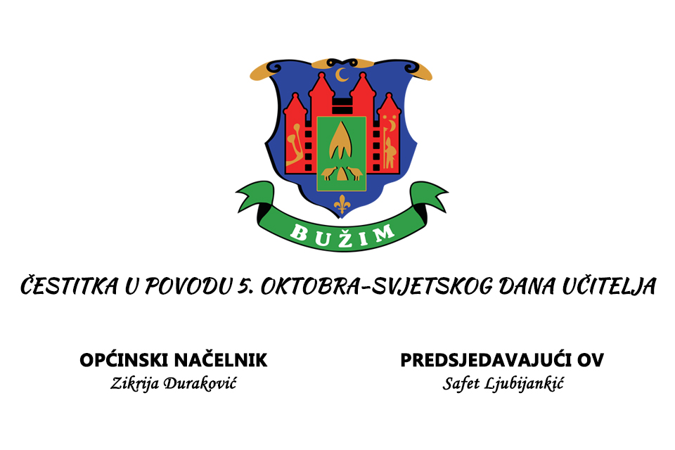 ČESTITKA U POVODU 5. OKTOBRA-SVJETSKOG DANA UČITELJA