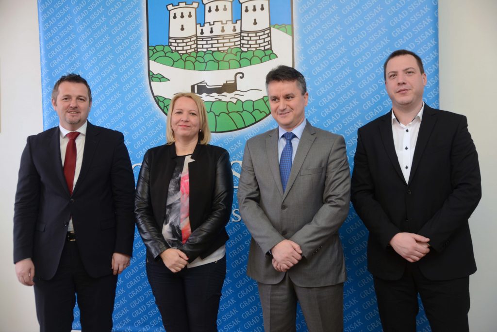 RADNA POSJETA ŽUPANIJI I GRADU SISKU