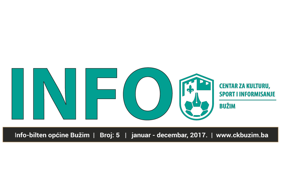 PETO IZDANJE INFO-BILTENA OPĆINE BUŽIM
