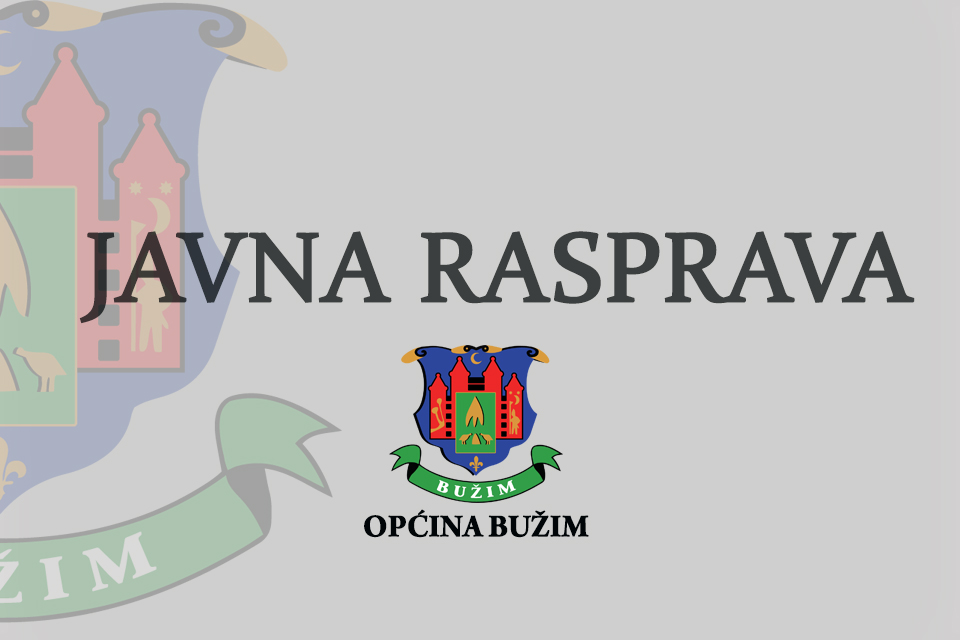 POZIV NA JAVNU RASPRAVU