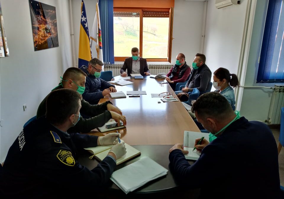 ODRŽANA PROŠIRENA SJEDNICA ŠTABA CZ OPĆINE BUŽIM