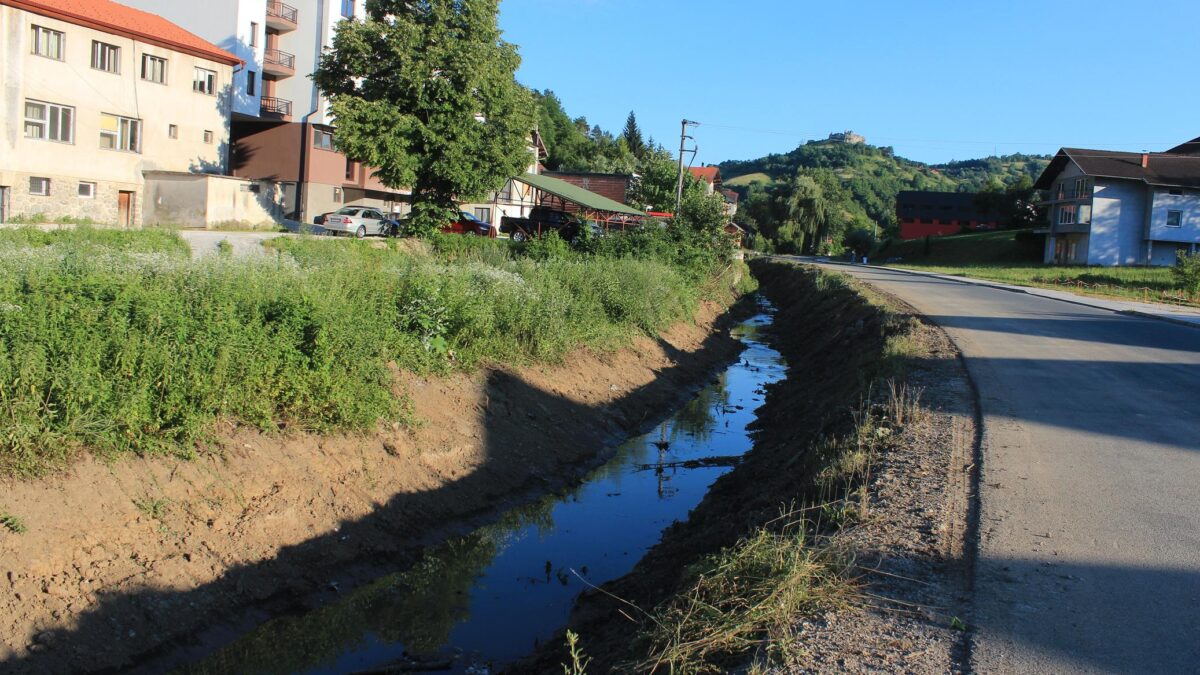 OBAVIJEST O POČETKU IZVOĐENJA RADOVA NA KORITU BUŽIMNICE