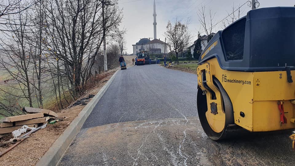 NASTAVLJAJU SE RADOVI NA INFRASTRUKTURNIM PROJEKTIMA U OPĆINI BUŽIM