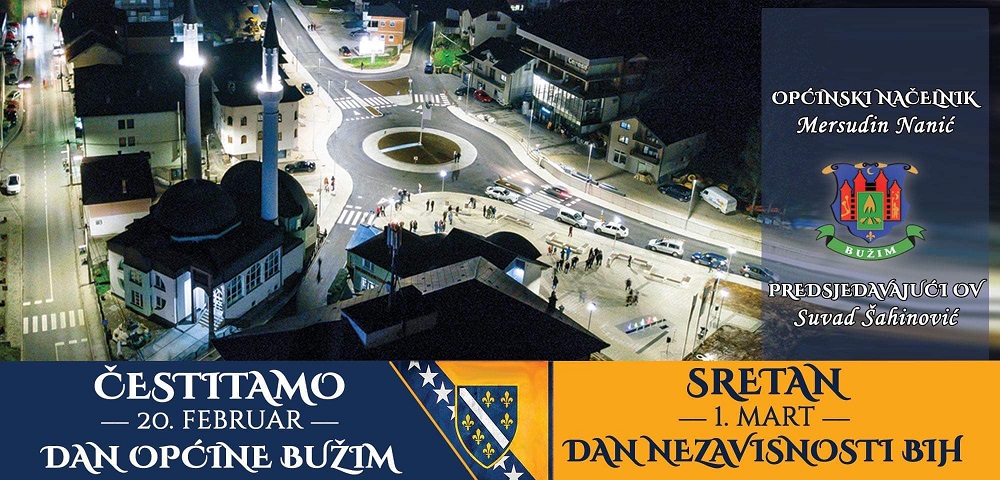 ČESTITKA POVODOM DANA OPĆINE BUŽIM