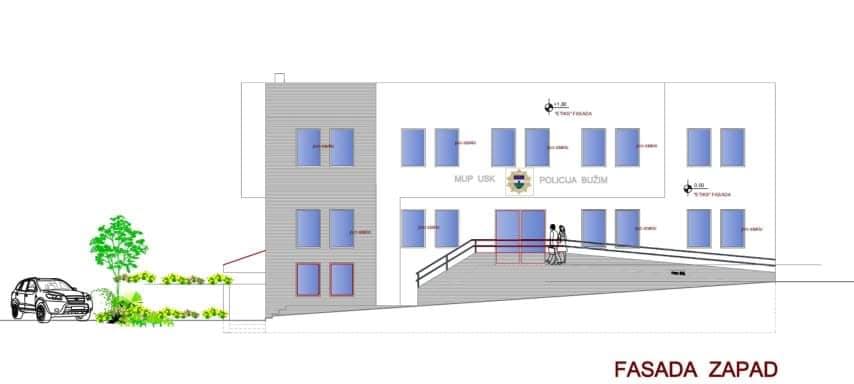 NAČELNIK NANIĆ IZDAO GRAĐEVINSKU DOZVOLU ZA OBJEKAT POLICIJSKE STANICE BUŽIM