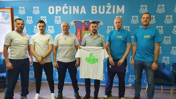 RUKOVODSTVO BICIKLISTIČKOG KLUBA “BUŽIM” KOD OPĆINSKOG NAČELNIKA