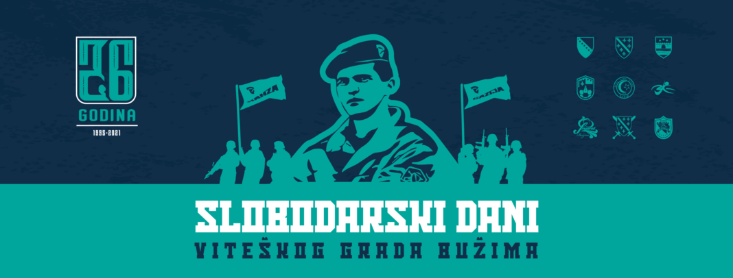 PLAKAT I PROGRAM MANIFESTACIJE “SLOBODARSKI DANI VITEŠKOG GRADA BUŽIMA 2021”
