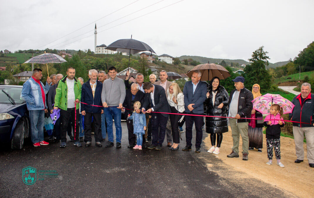 SVEČANO OTVOREN PUT “REMETIĆI-ALDŽIĆI” U MZ LUBARDA