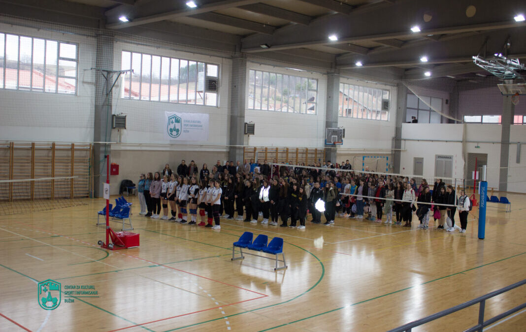 ODIGRAVANJEM TURNIRA MINI ODBOJKE POČELO OBILJEŽAVANJE DANA OPĆINE BUŽIM