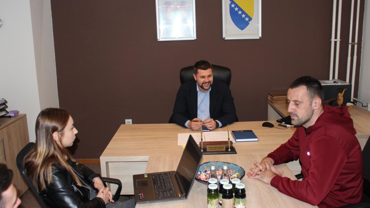 NAČELNIK OPĆINE RAZGOVARAO SA PREDSTAVNICIMA OK/ŽOK BUŽIM