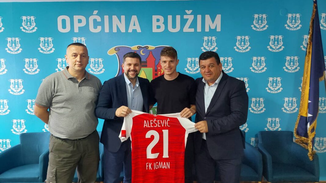 PRIJEM ZA PRVOG BUŽIMSKOG PREMIJERLIGAŠA VEHUDINA ALEŠEVIĆA