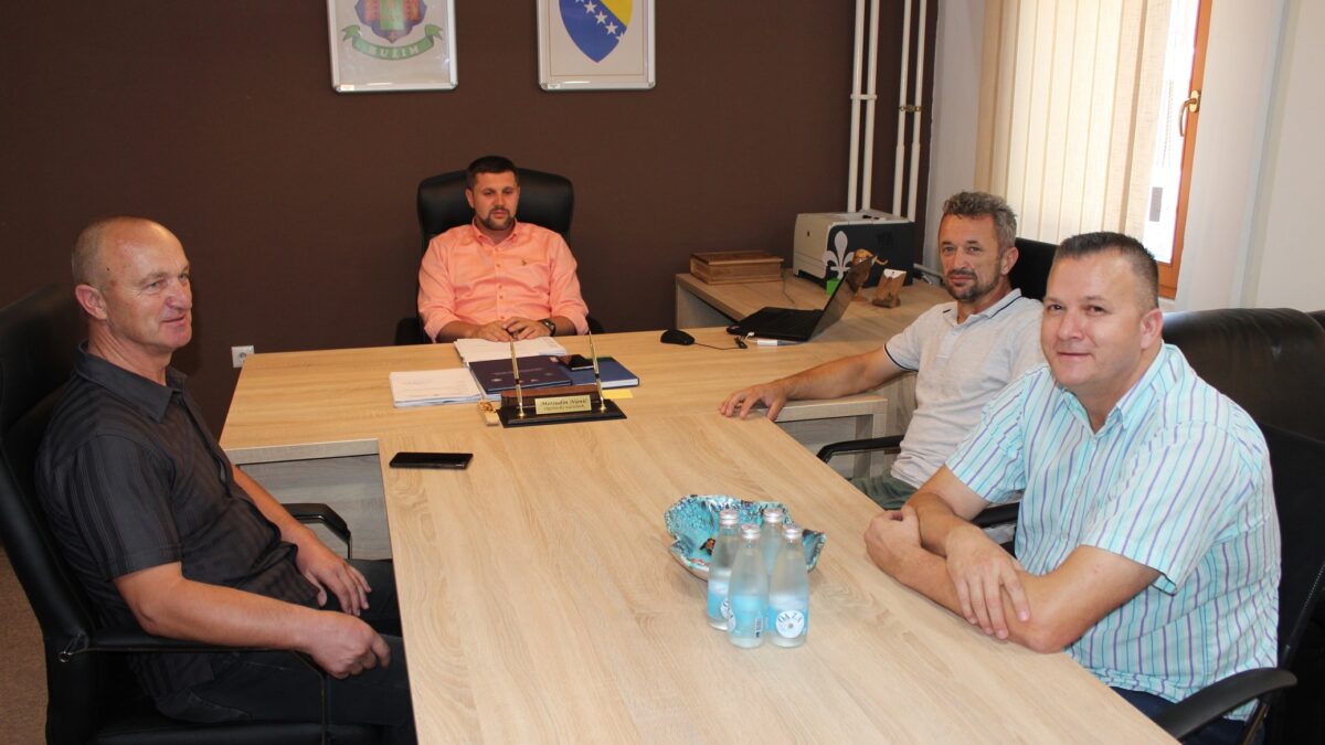 PREDSTAVNICI ŽUTIH MRAVA KOD NAČELNIKA OPĆINE