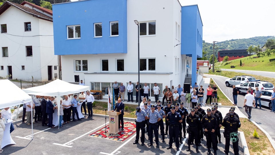 OTVORENA NOVA ZGRADA POLICIJSKE STANICE U BUŽIMU