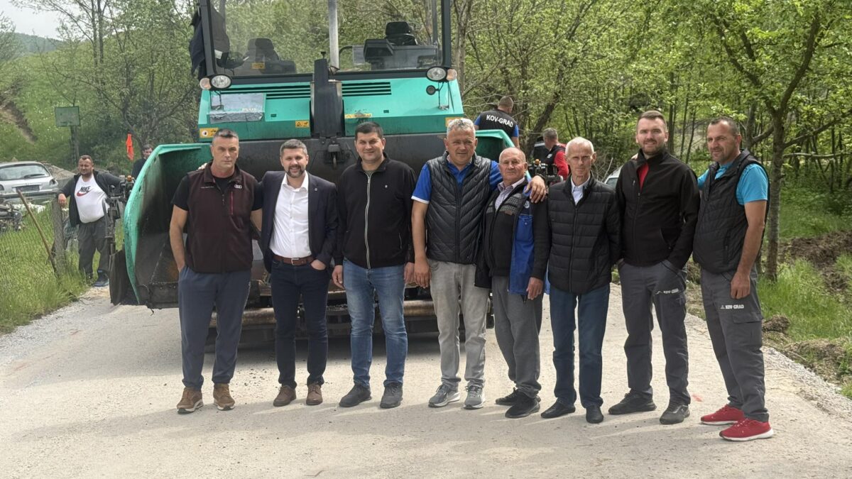 ZAVRŠEN LOKALNI PUT LUBARDA-ABDIĆI-MUSIĆI