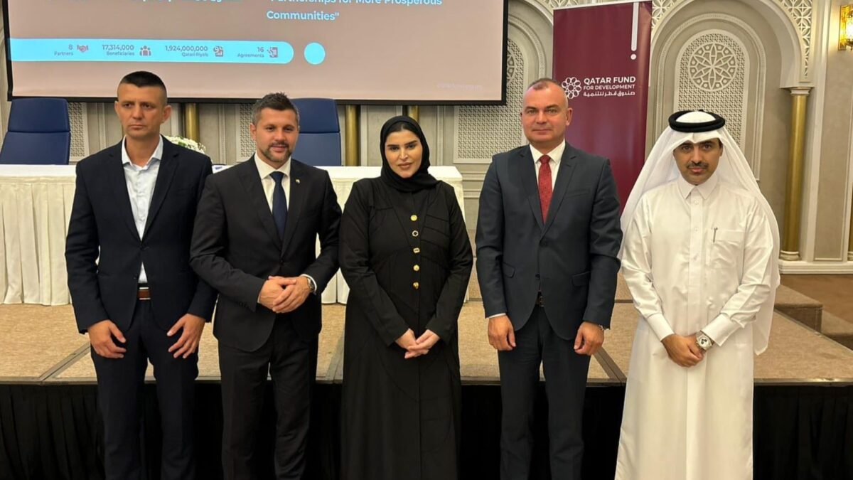 OD KATARSKOG FONDA 1,5 MILION ZA PROJEKAT VODOSNABDIJEVANJA