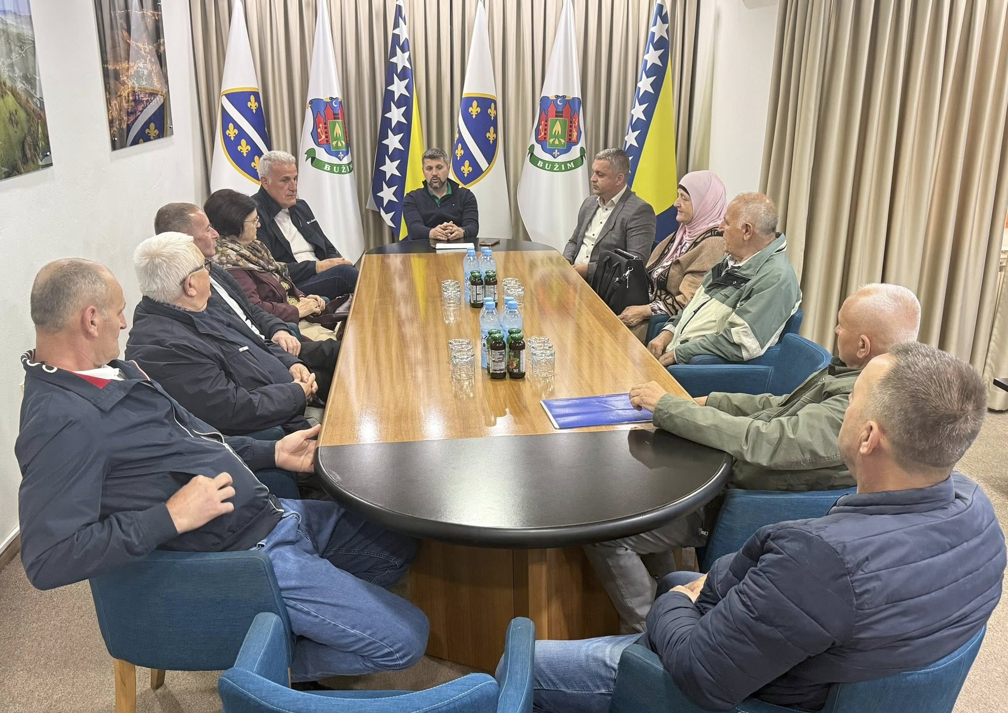 PRIJEM KOD NAČELNIKA ZA NOSIOCE ZLATNIH LJILJANA