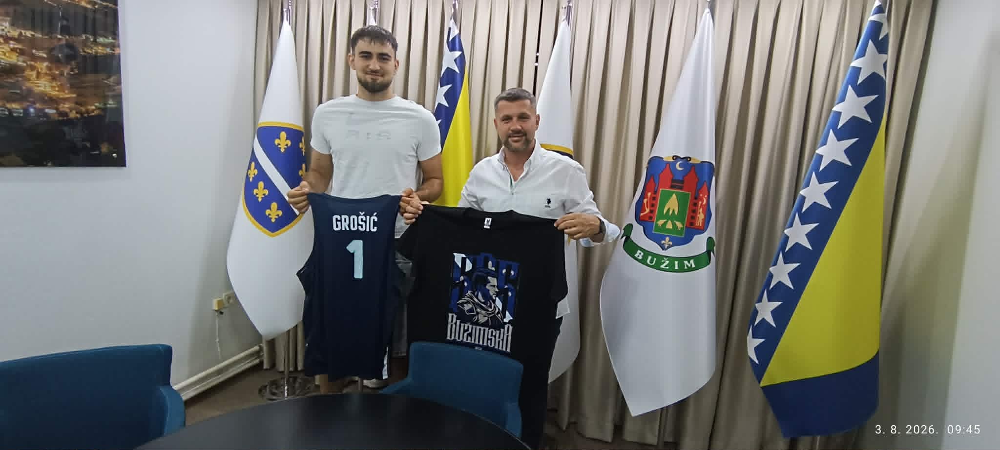 PRIJEM KOD NAČELNIKA OPĆINE ZA SAMEDA GROŠIĆA